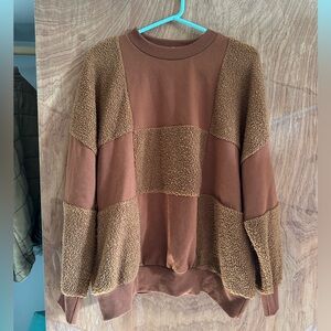 Blue Blush Rust Sweater